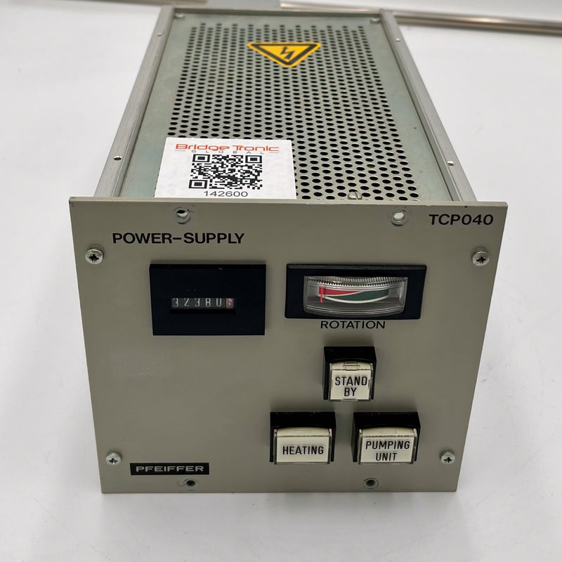 Pfeiffer TCP 040 Vacuum Pump Power Supply