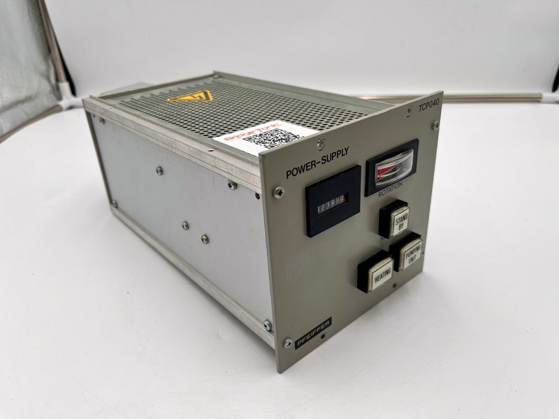 Pfeiffer TCP 040 Vacuum Pump Power Supply