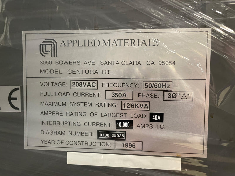 Applied Materials Centura 5200 MXP+ SOG Etcher