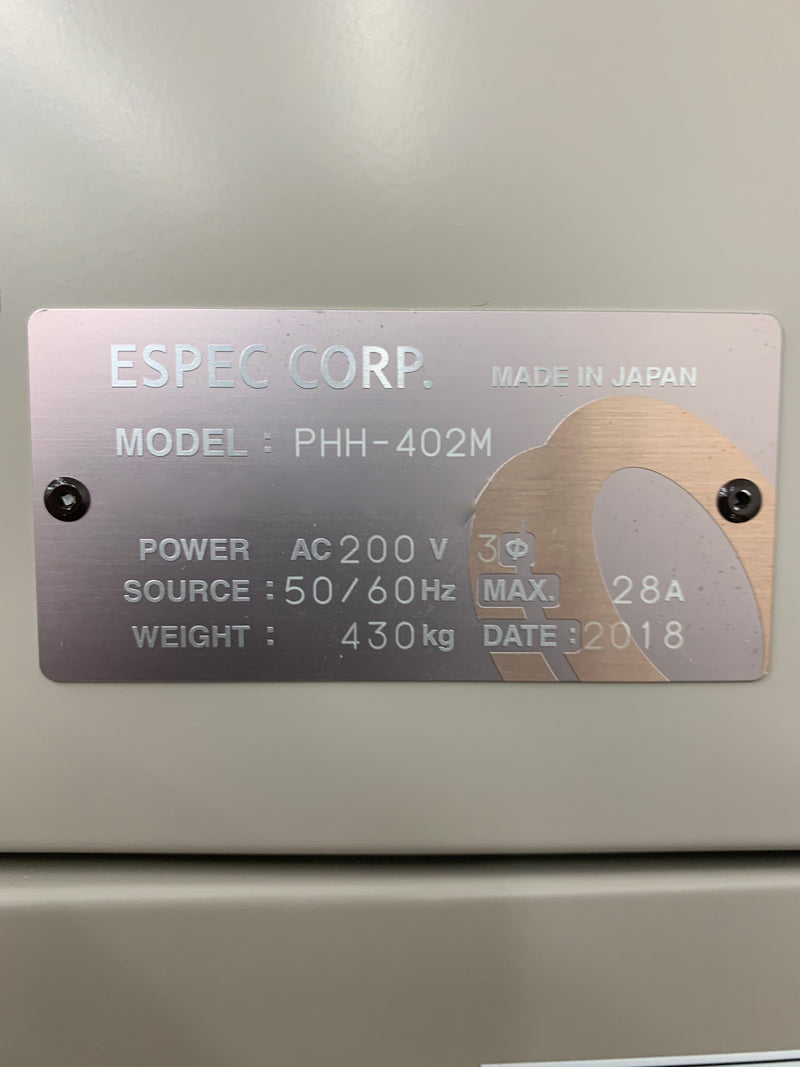 ESPEC PHH 402 M Temperature Chamber