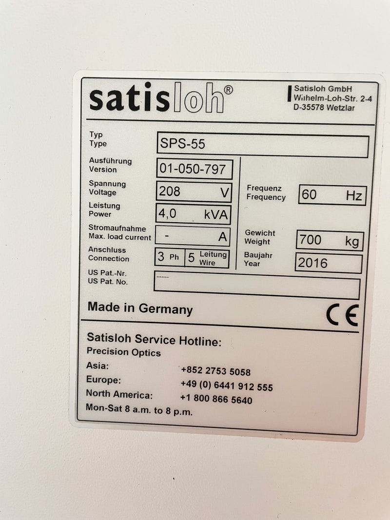 Satisloh SPS 55 Polisher