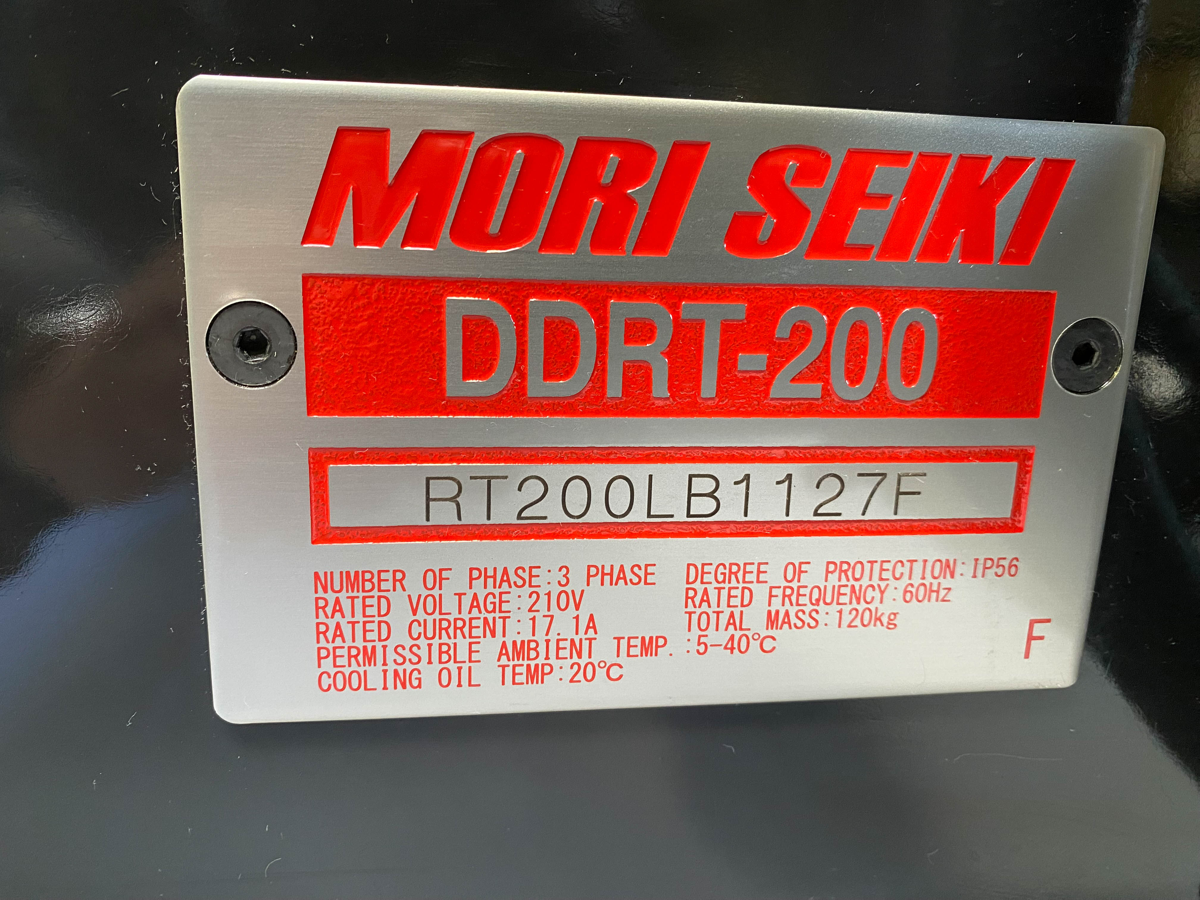 Mori Seiki DDRT 200 CNC Rotary Table – Bridge Tronic Global