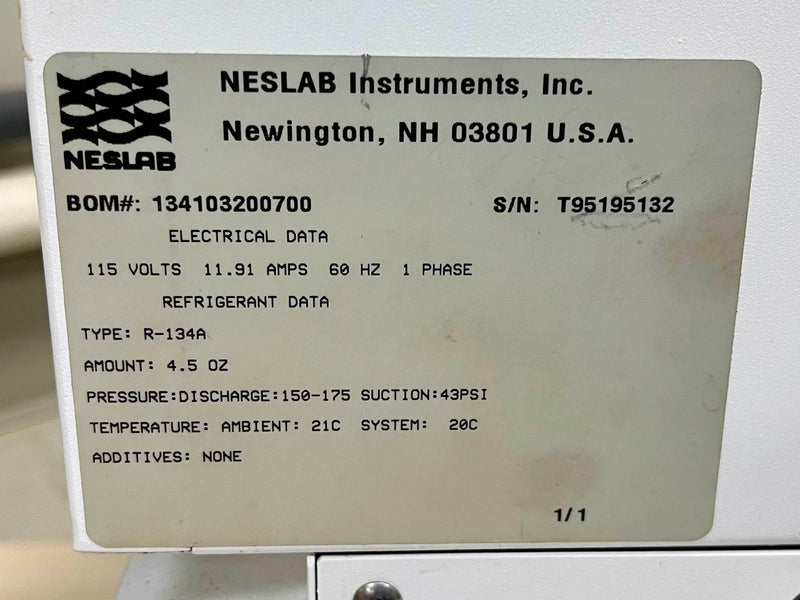 Neslab RTE 111 Chiller