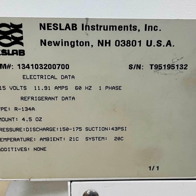 Neslab RTE 111 Chiller