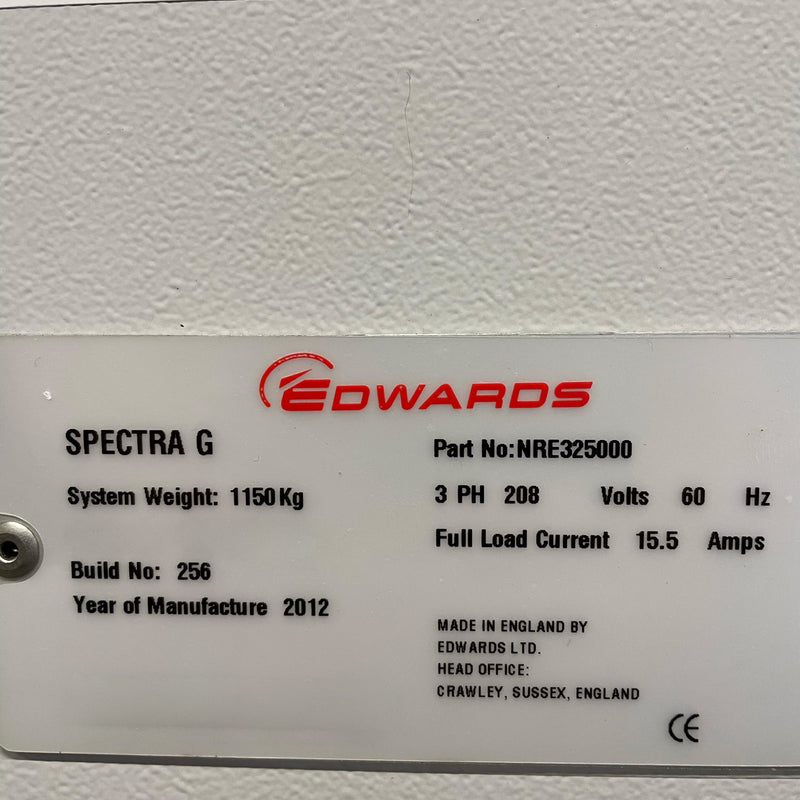 Edwards Spectra G 800 Scrubber