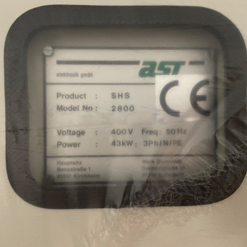 Mattson / Steag / AST 2800 RTP System (Rapid Thermal Process)