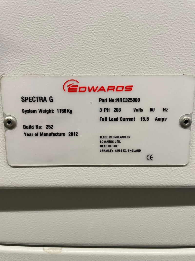 Edwards Spectra G 800 Scrubber