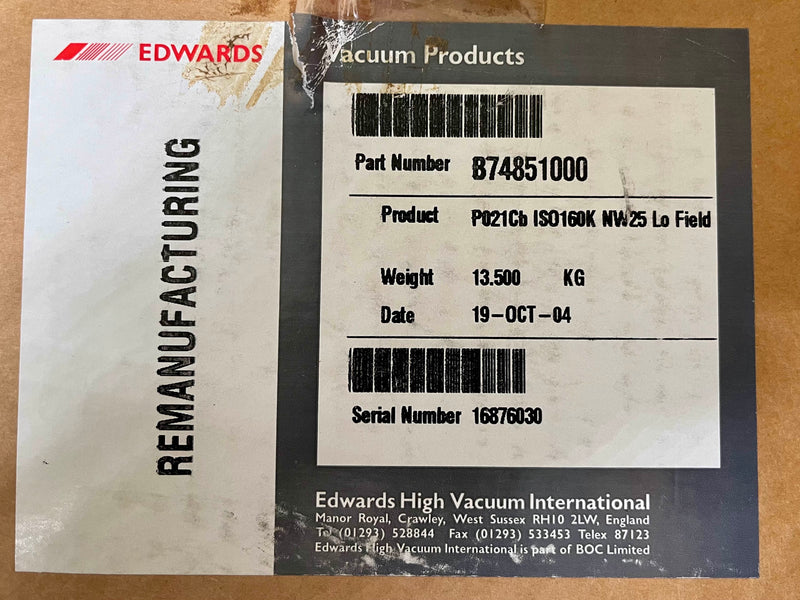 BOC Edwards STP L 451 C Turbomolecular Vacuum Pump