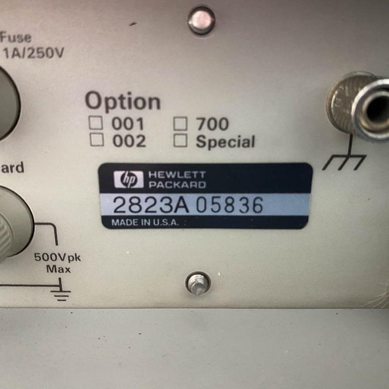 Agilent 3458 A Multimeter