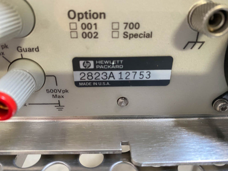 Agilent 3458 A Multimeter