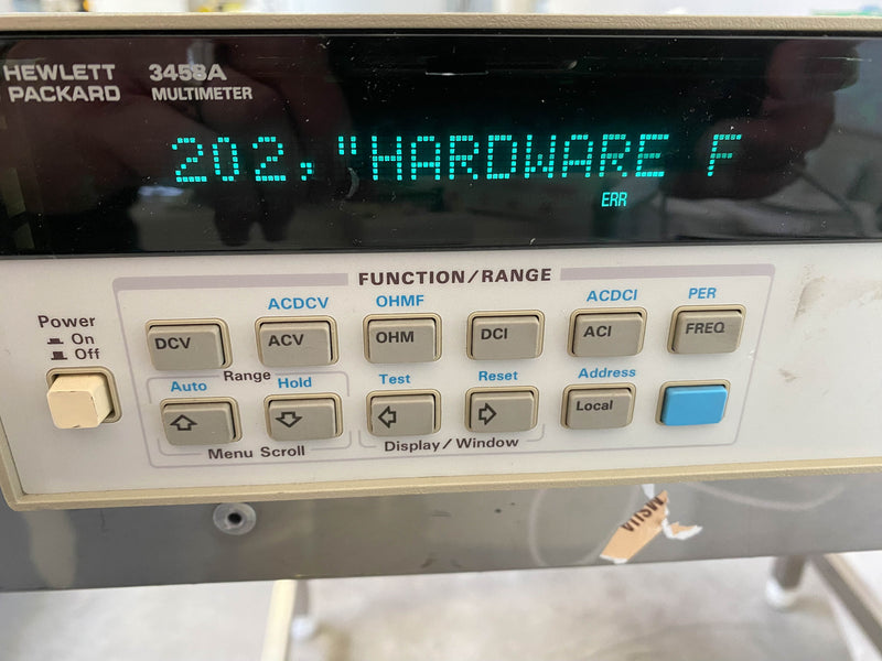 Agilent 3458 A Multimeter