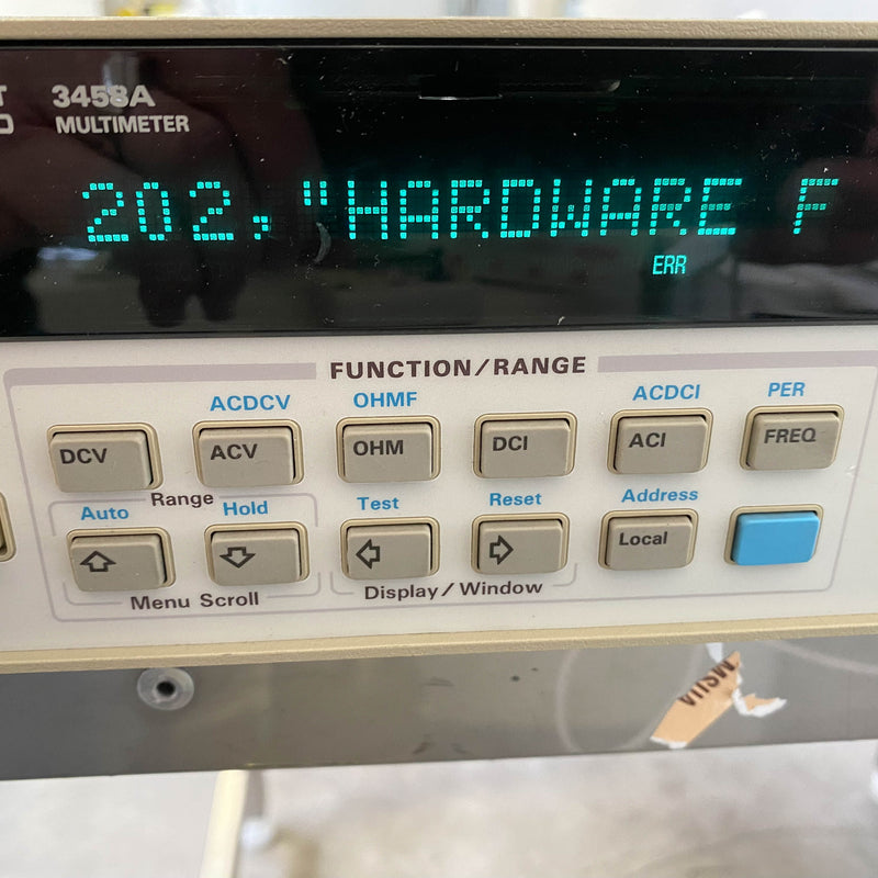 Agilent 3458 A Multimeter