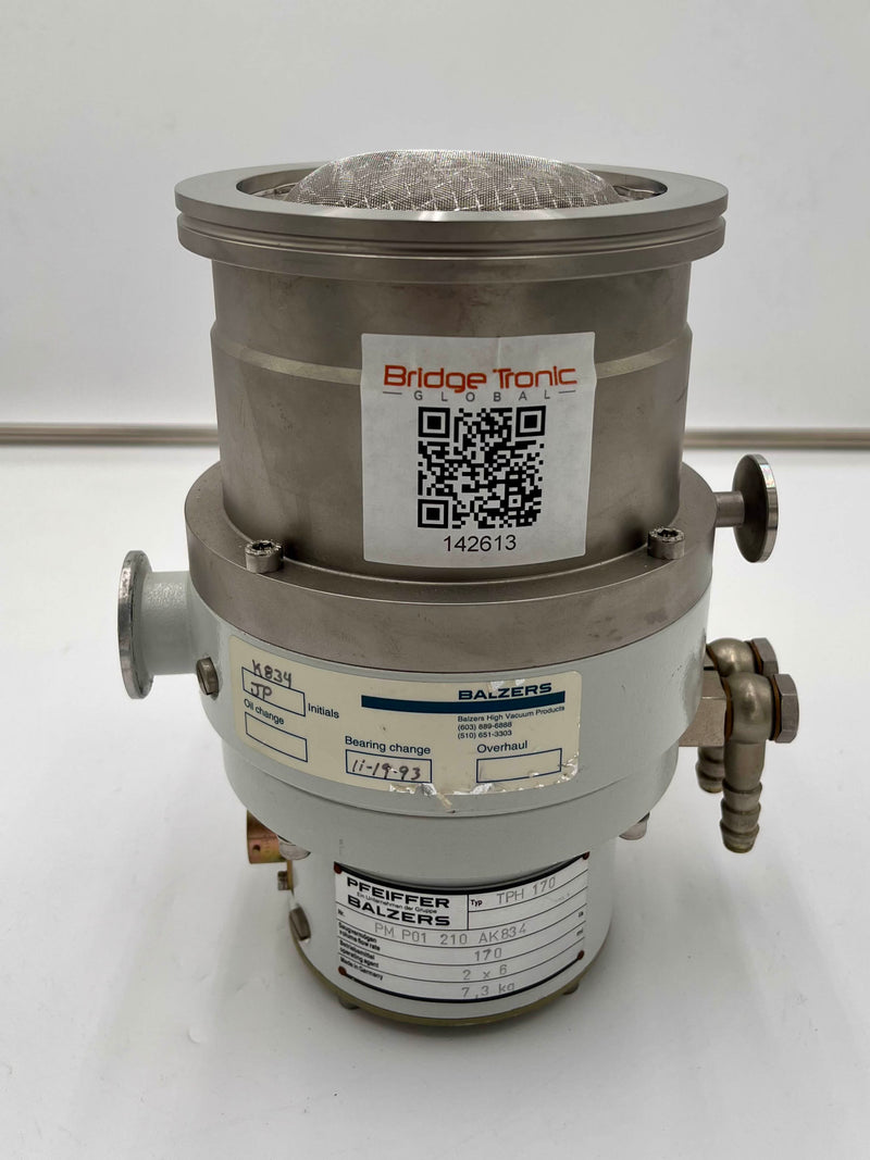 Pfeiffer TPH 170 Turbomolecular Vacuum Pump