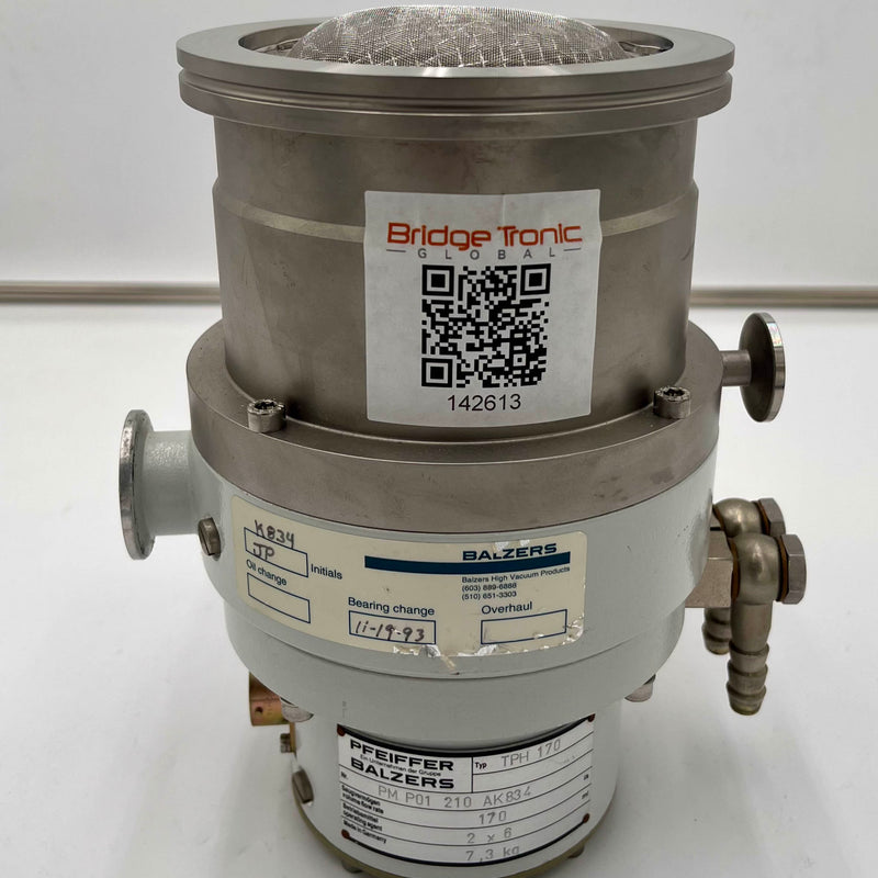 Pfeiffer TPH 170 Turbomolecular Vacuum Pump