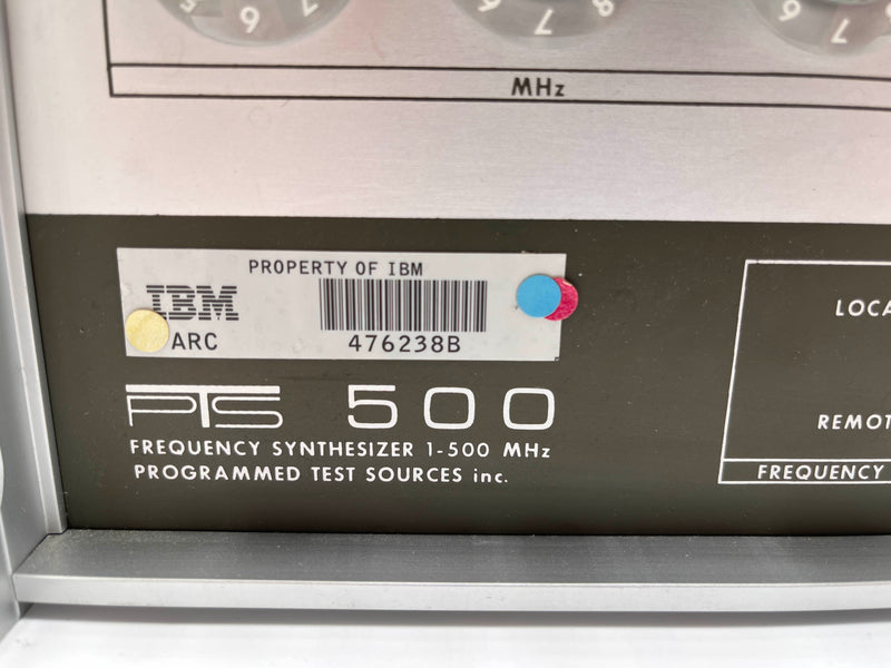 PTS 500 Frequency Synthesizer