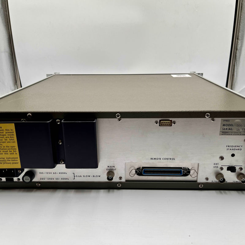 PTS 500 Frequency Synthesizer