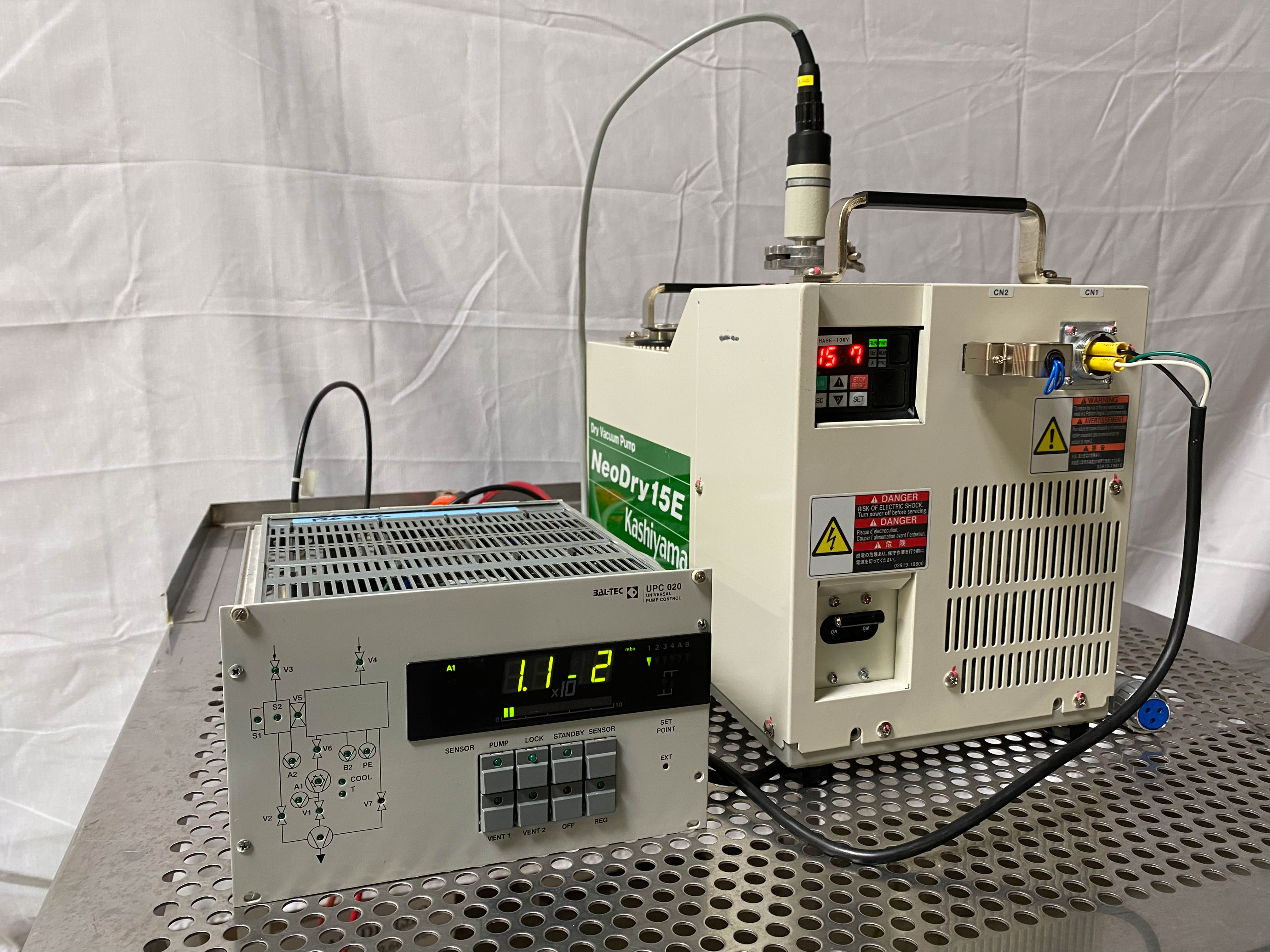 Kashiyama NeoDry 15 E-1 Dry Vacuum Pump – Bridge Tronic Global Kashiyama NeoDry 15 E-1 Dry Vacuum Pump – Bridge Tronic Global