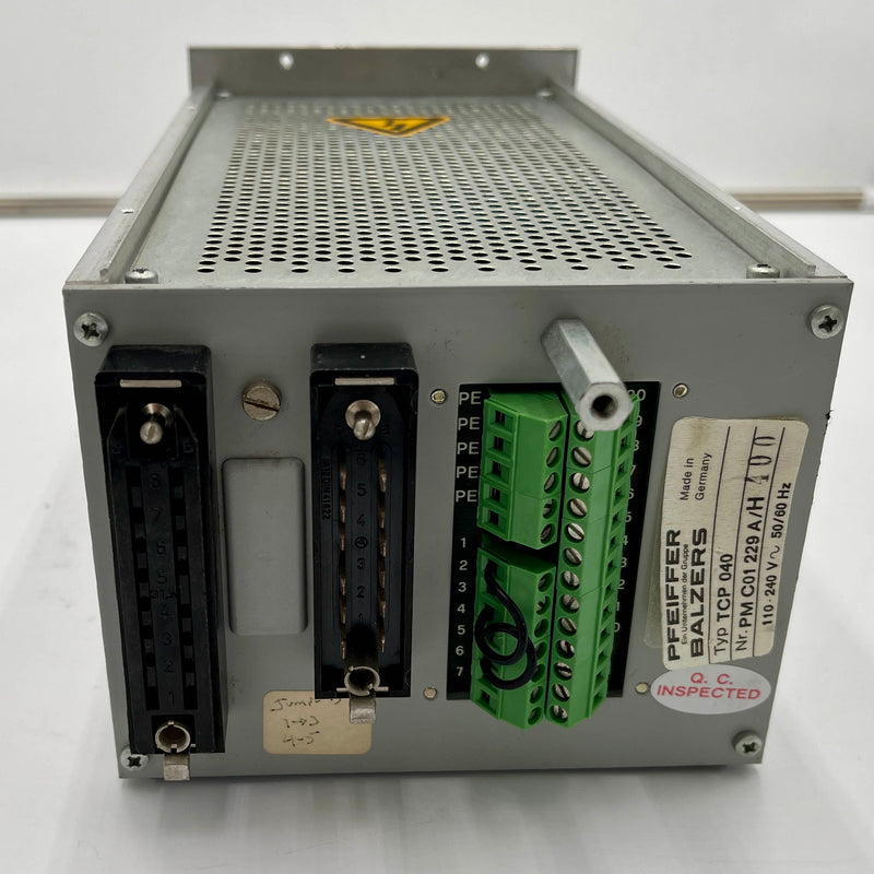 Pfeiffer TCP 040 Vacuum Pump Power Supply