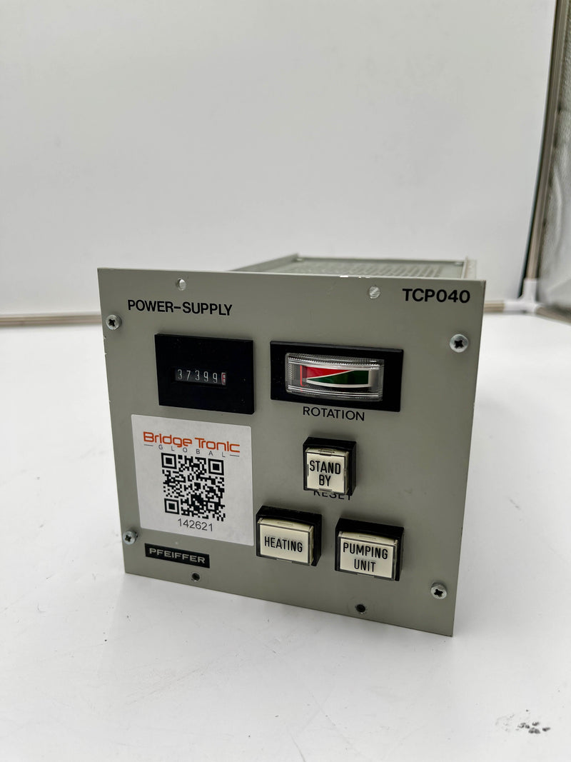 Pfeiffer TCP 040 Vacuum Pump Power Supply