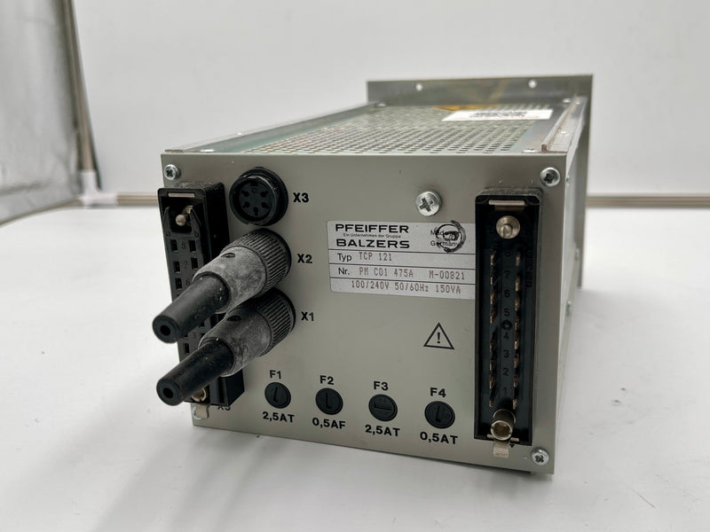 Pfeiffer TCP 121 Turbomolecular Vacuum Pump Controller