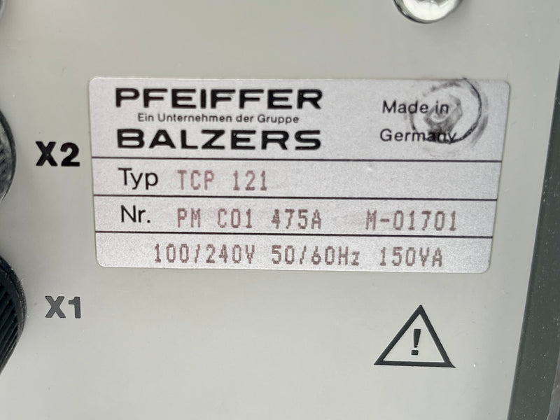Pfeiffer TCP 121 Vacuum Pump Controller
