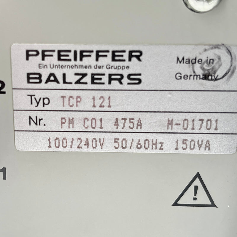 Pfeiffer TCP 121 Vacuum Pump Controller