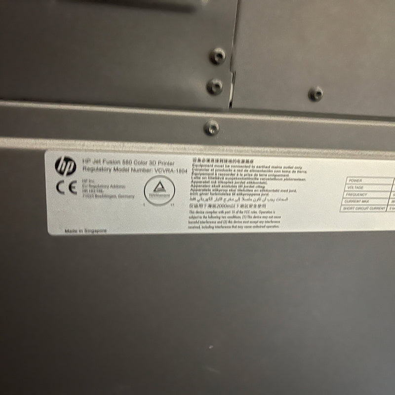 Agilent 580 MJF 3D Printer