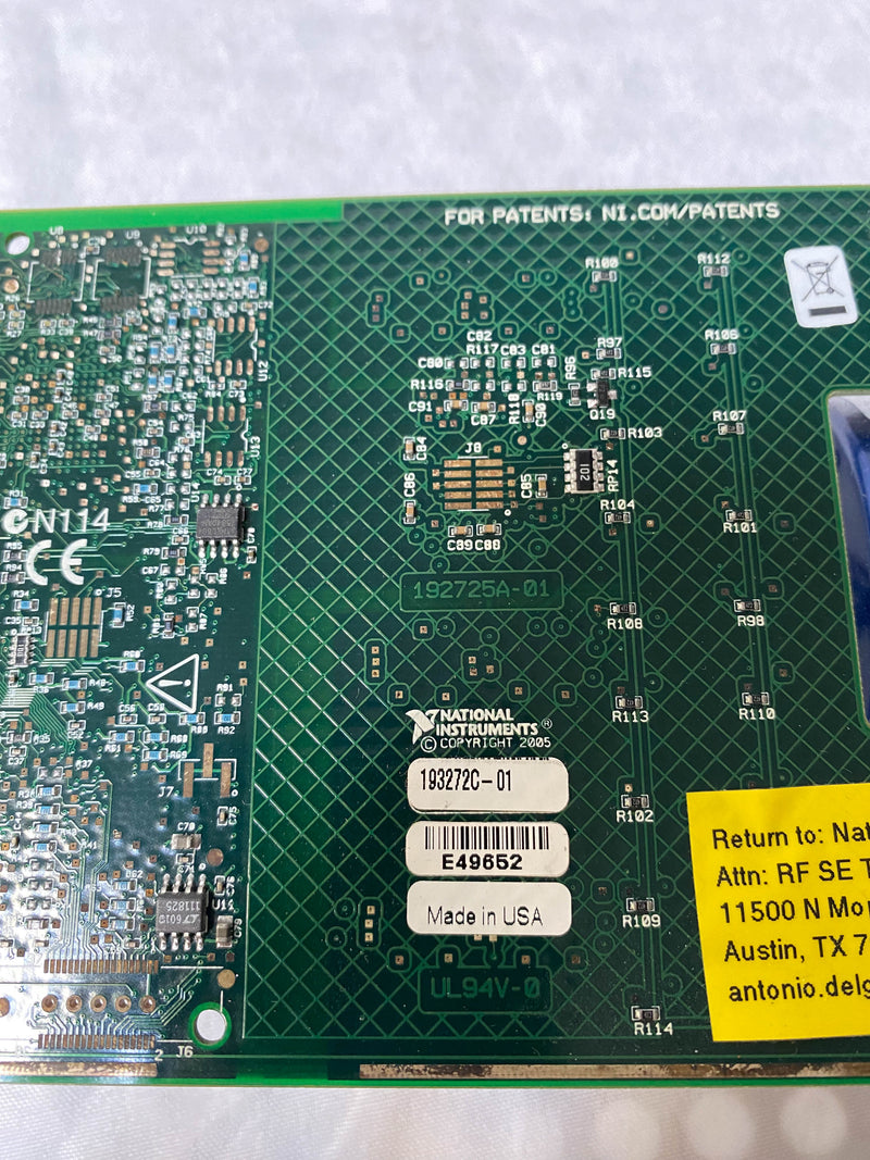 National Instruments NI PXI 2597 Multiplexer