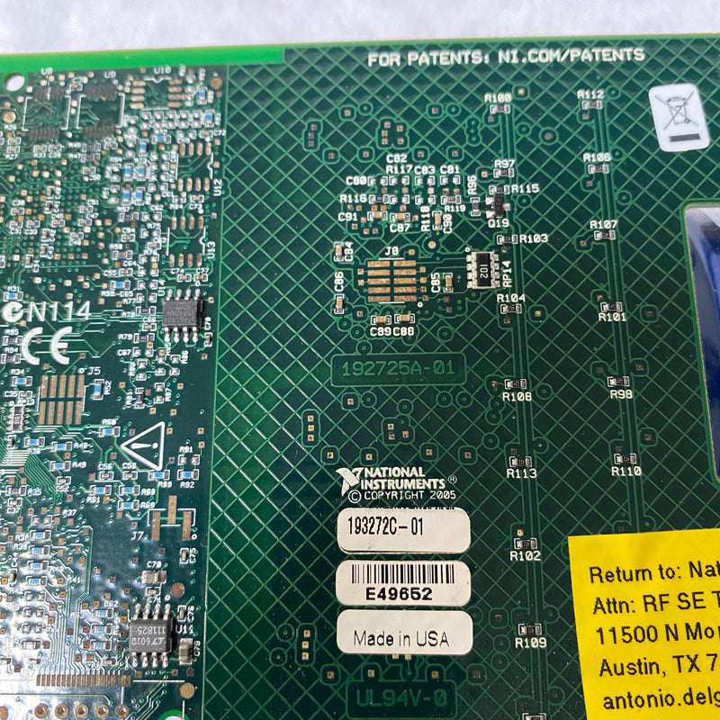 National Instruments NI PXI 2597 Multiplexer