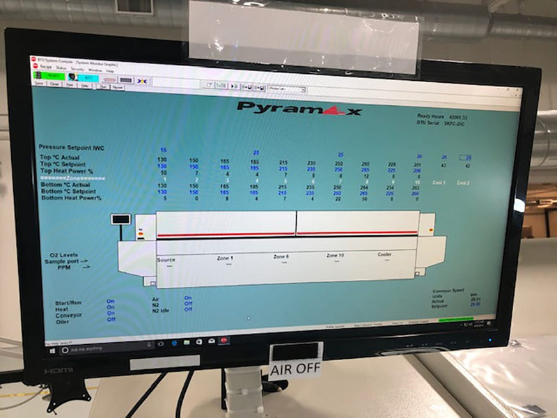 BTU Pyramax 125 N Reflow Oven