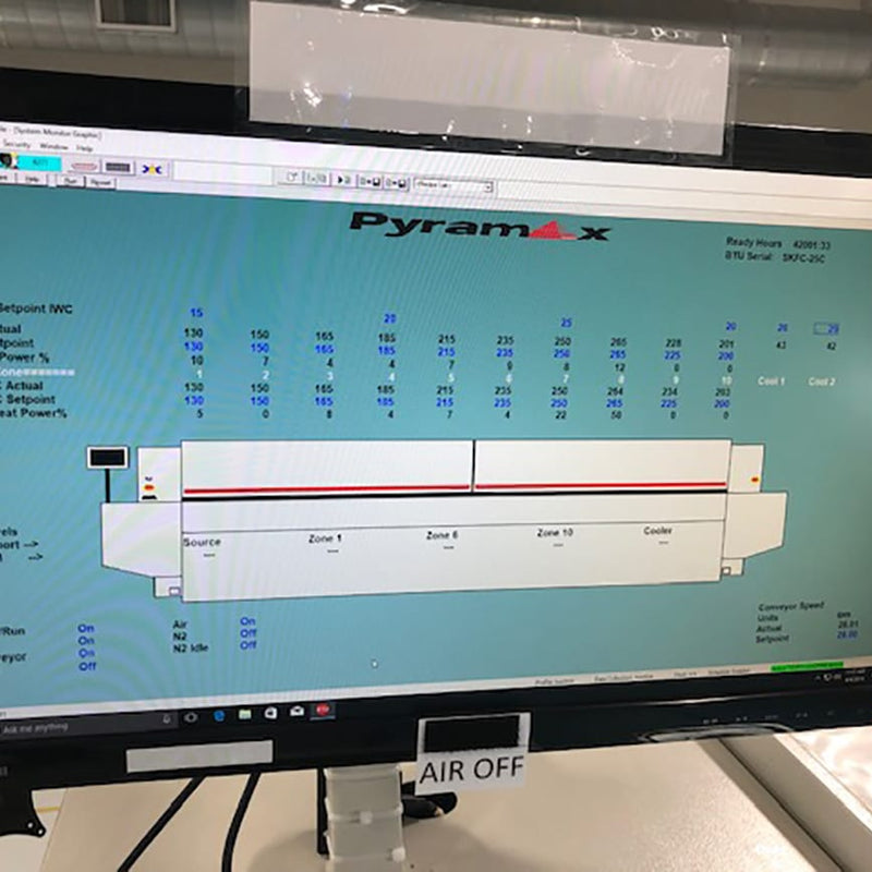 BTU Pyramax 125 N Reflow Oven