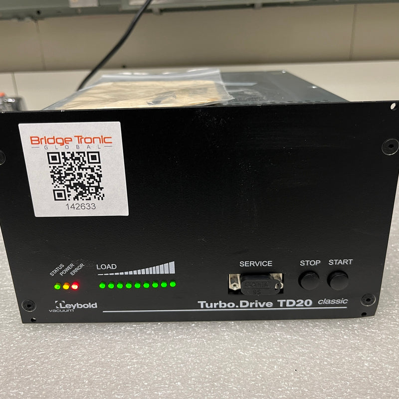 Leybold TD 20 Turbo Drive Vacuum Controller