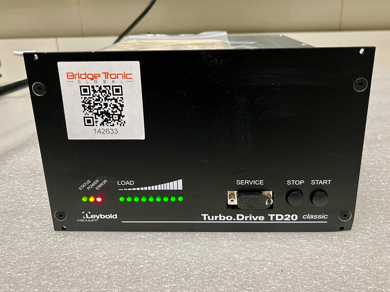 Leybold TD 20 Turbo Drive Vacuum Controller