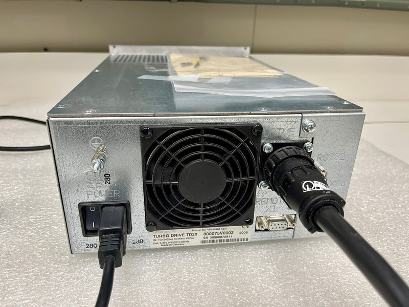Leybold TD 20 Turbo Drive Vacuum Controller