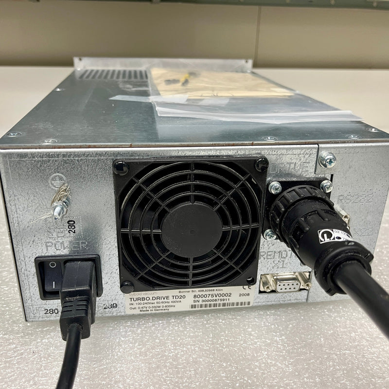 Leybold TD 20 Turbo Drive Vacuum Controller