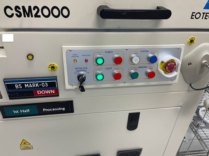 EO Technics CSM 2000 Laser Marker