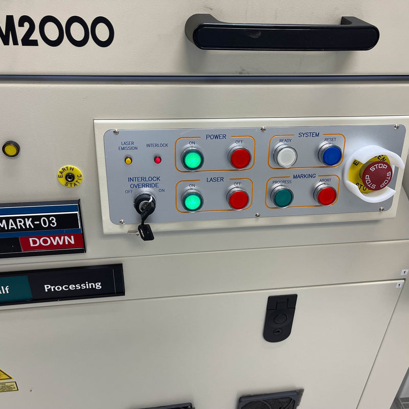 EO Technics CSM 2000 Laser Marker