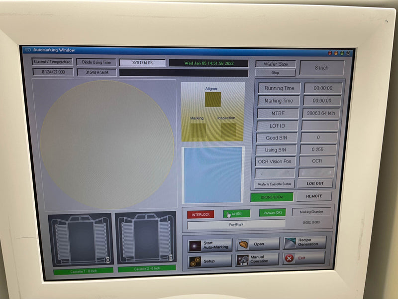 EO Technics CSM 2000 Laser Marker