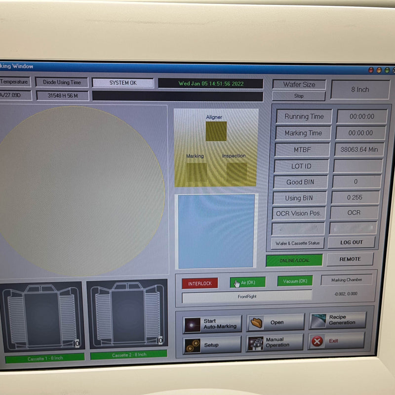 EO Technics CSM 2000 Laser Marker