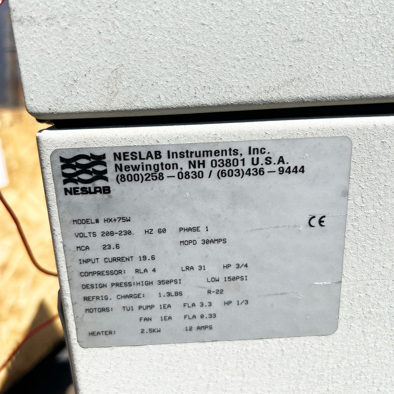 Neslab HX+ 75 W Process Chiller