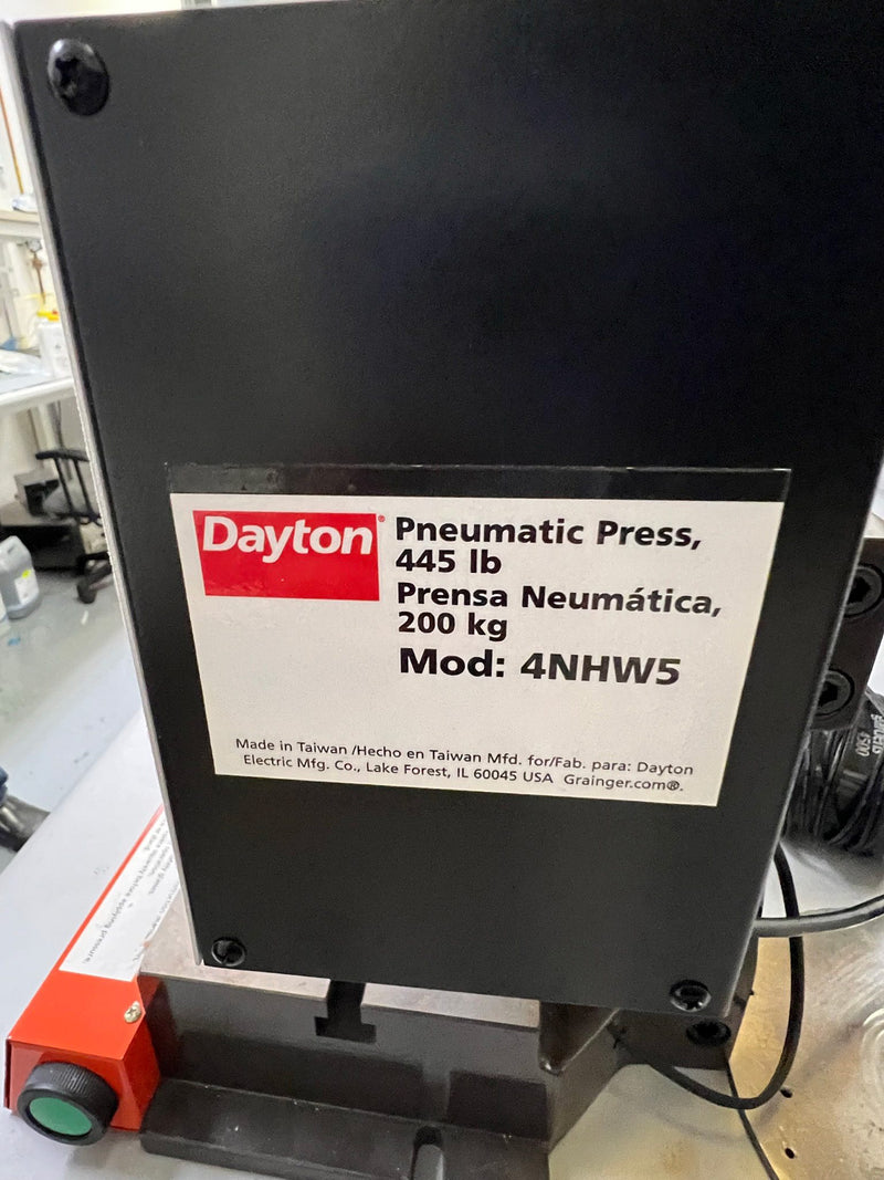 Dayton 4 NHW 5 Pneumatic Press