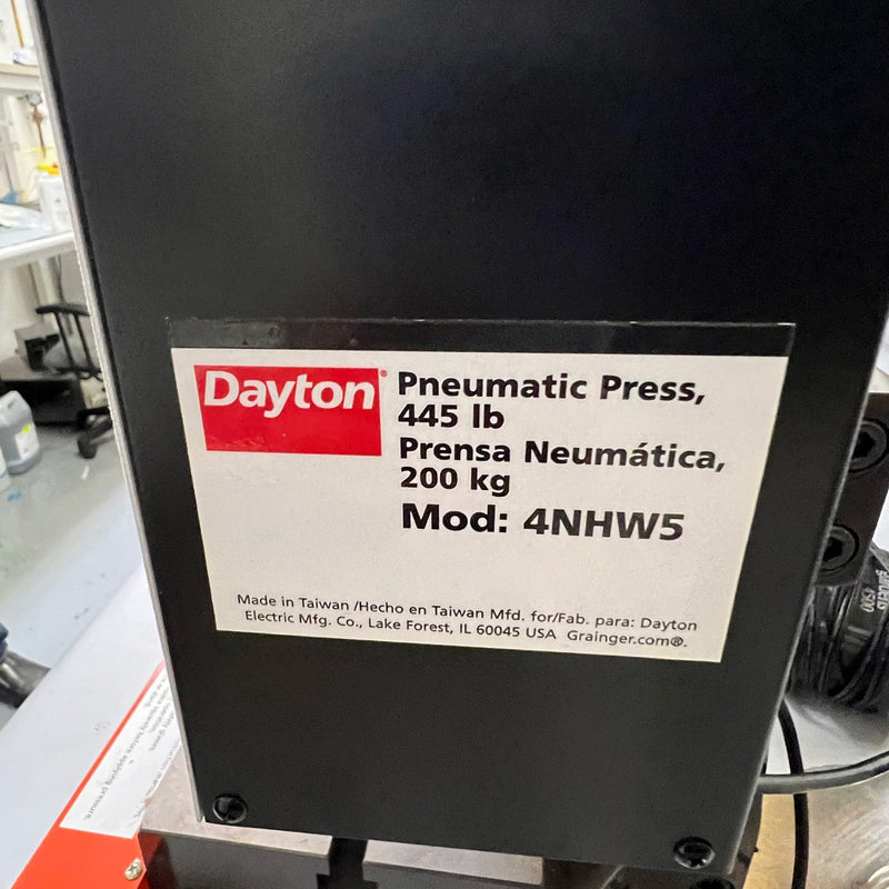 Dayton 4 NHW 5 Pneumatic Press