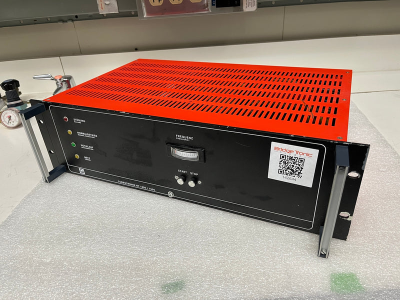 Leybold Turbotronik NT 1000 / 1500 Turbomolecular Pump Controller / Power Supply Unit