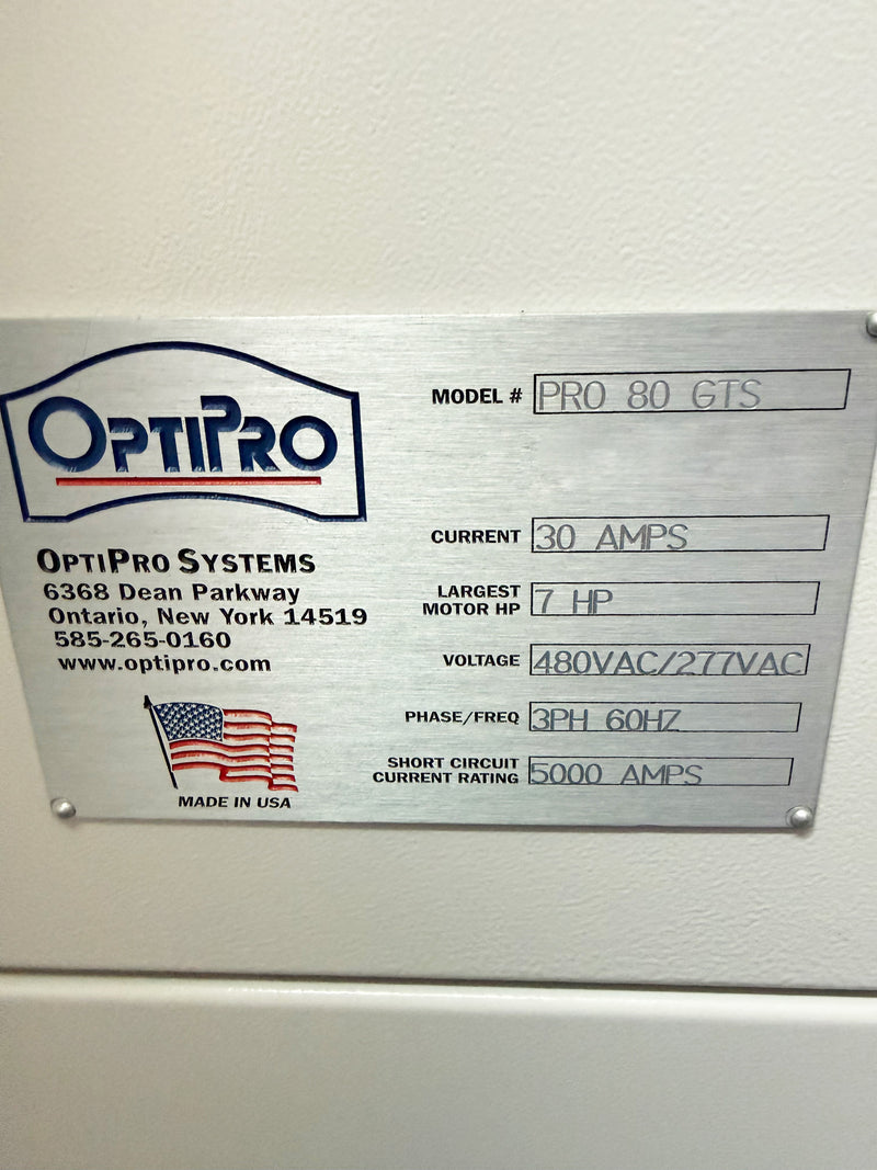 OptiPro Pro 80 GTS Optical Lens Generator