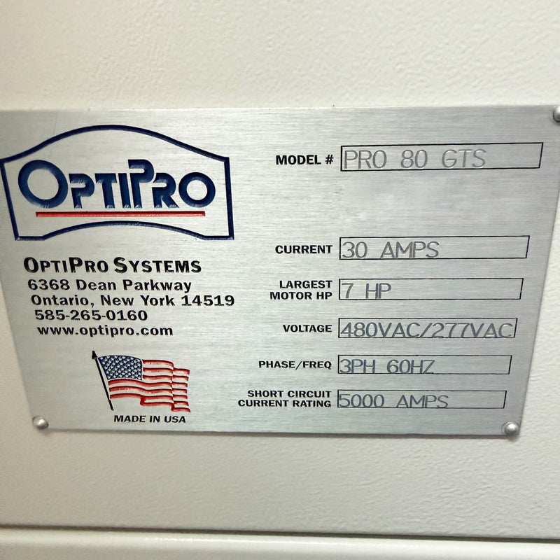OptiPro Pro 80 GTS Optical Lens Generator