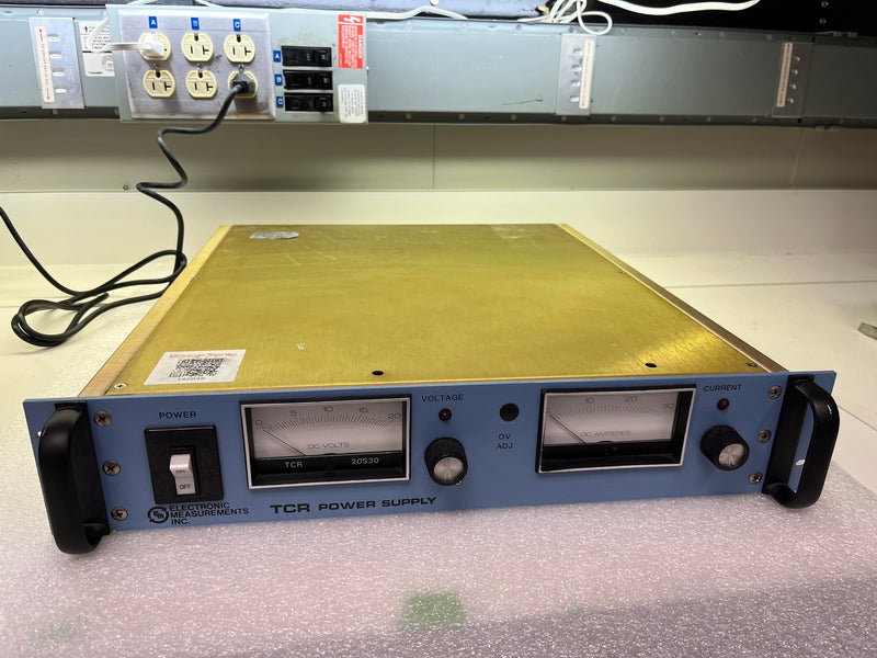Electronic Measurements TCR 20 S 30 1 Power Supply