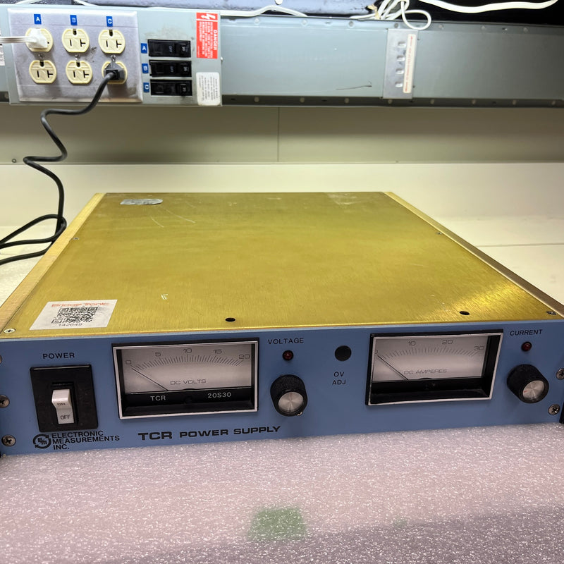 Electronic Measurements TCR 20 S 30 1 Power Supply