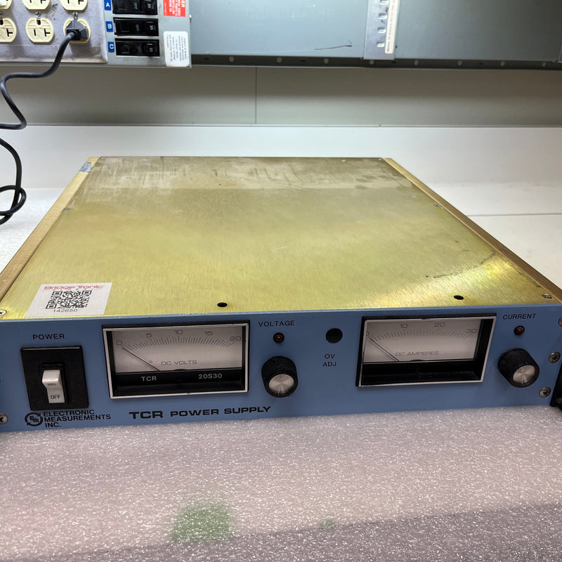 Electronic Measurements TCR 20 S 30 1 Power Supply