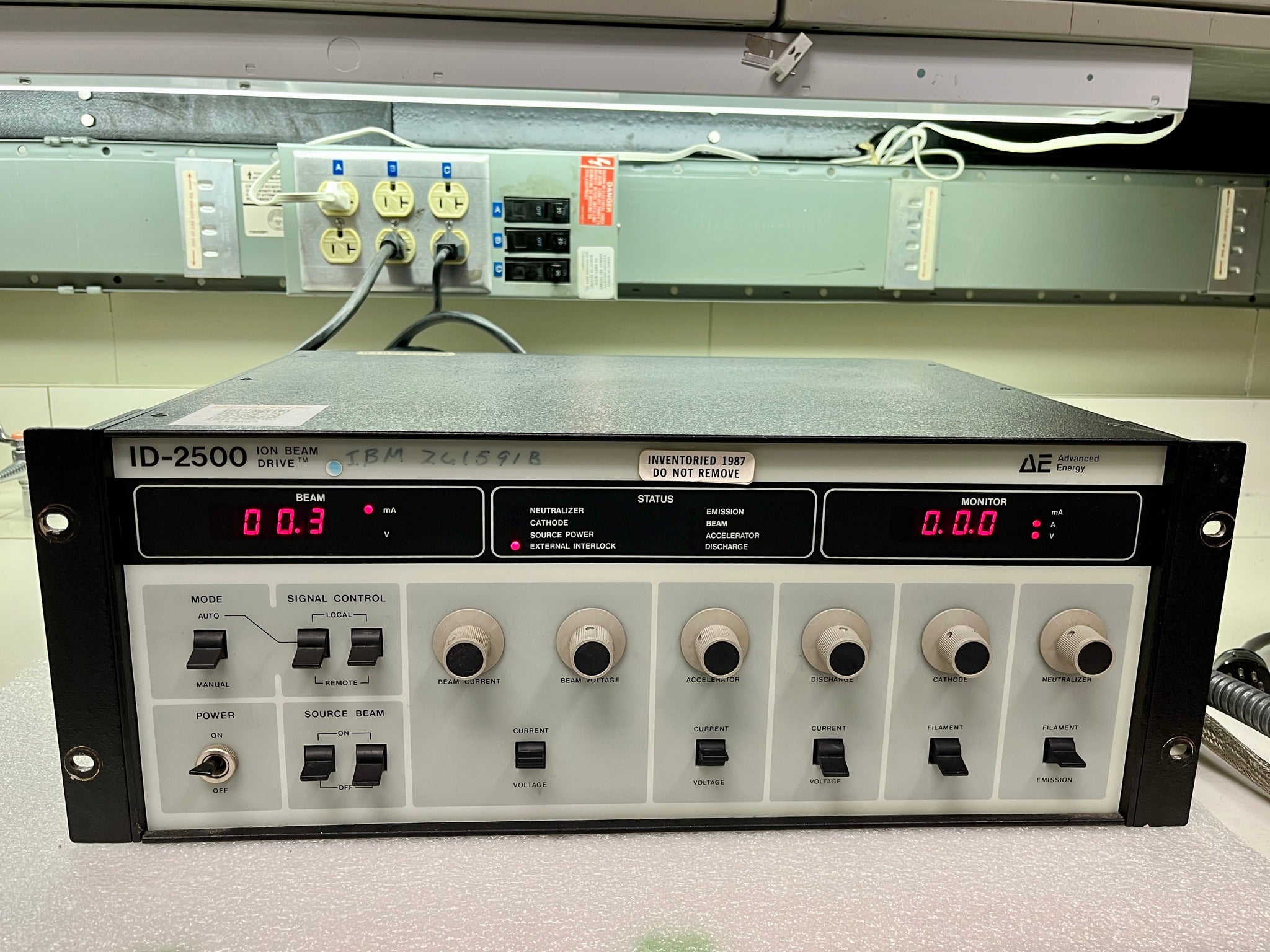 Advanced Energy ID 2500 Ion Beam Drive – Bridge Tronic Global