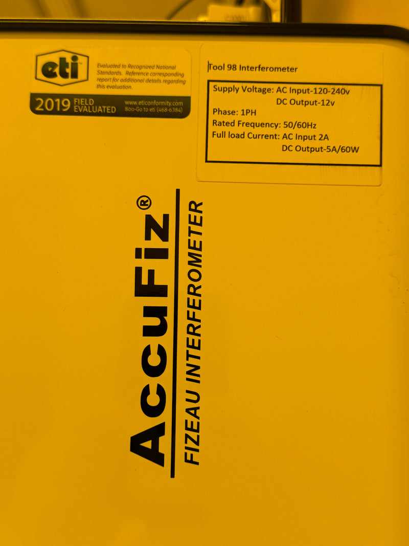 4D Technology Accufiz H 150 S Interferometer